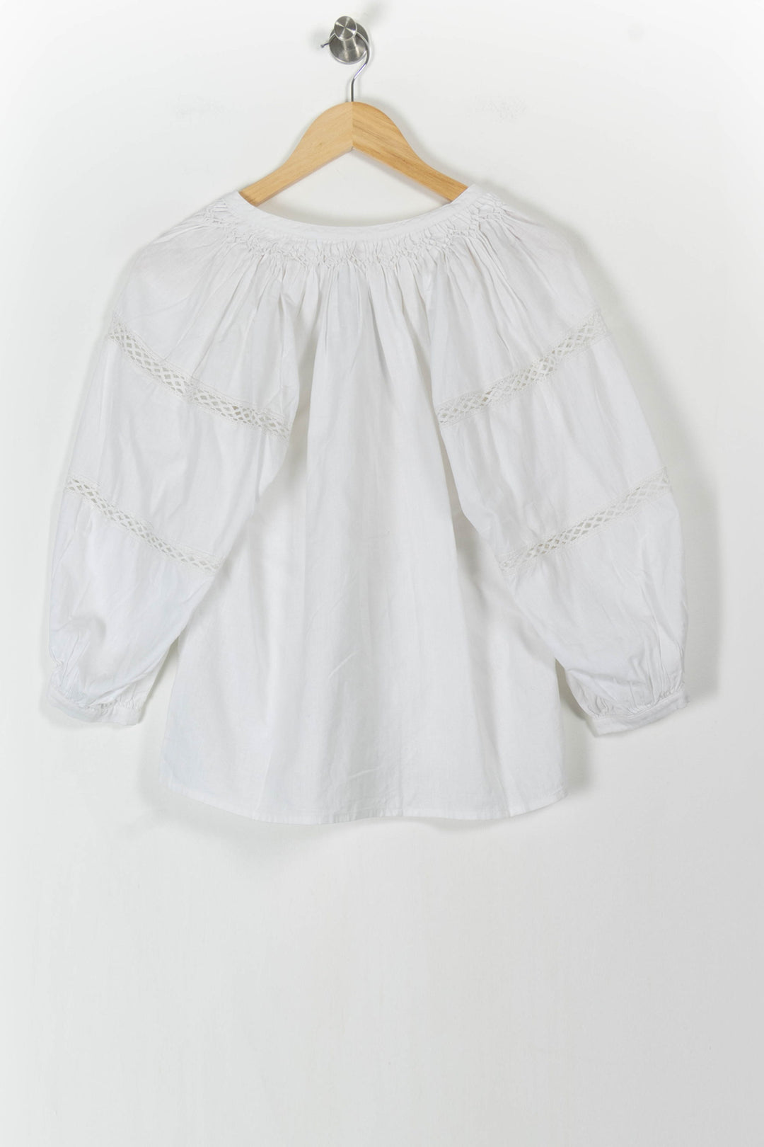 Blouse Blanche - Taille XS/34 de la marque Des petits hauts | PARAD106149 - Vendu par Paradigme - Image 4
