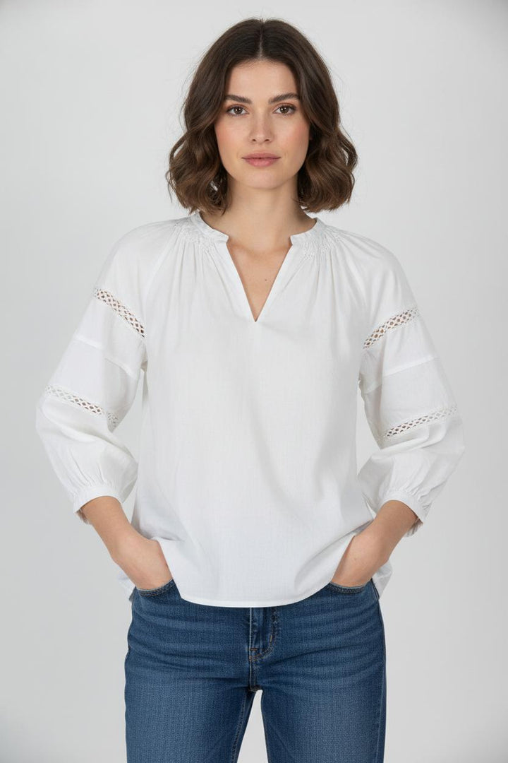 Blouse Blanche - Taille XS/34 de la marque Des petits hauts | PARAD106149 - Vendu par Paradigme - Image 1