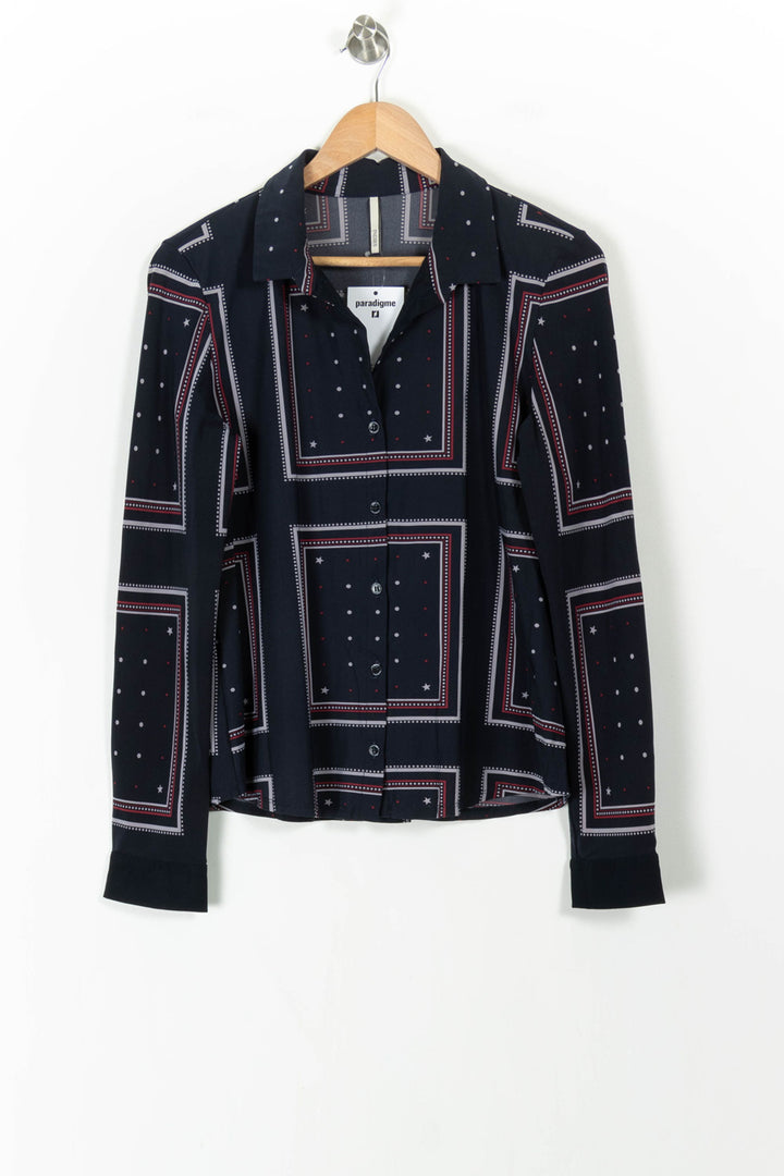 Chemise Bleue - Taille L/40 de la marque Indies | PARAD106156 - Vendu par Paradigme - Image 2
