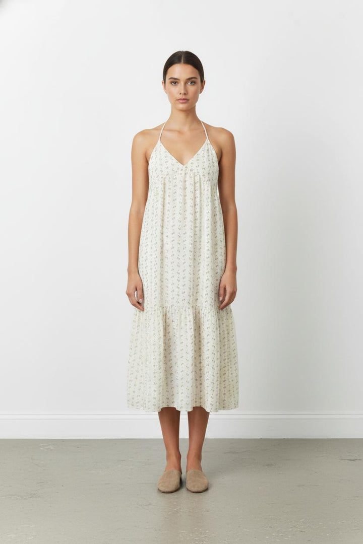 Robe Longue Beige - Taille XS/34 de la marque ba&sh | PARAD106157 - Vendu par Paradigme - Image 1