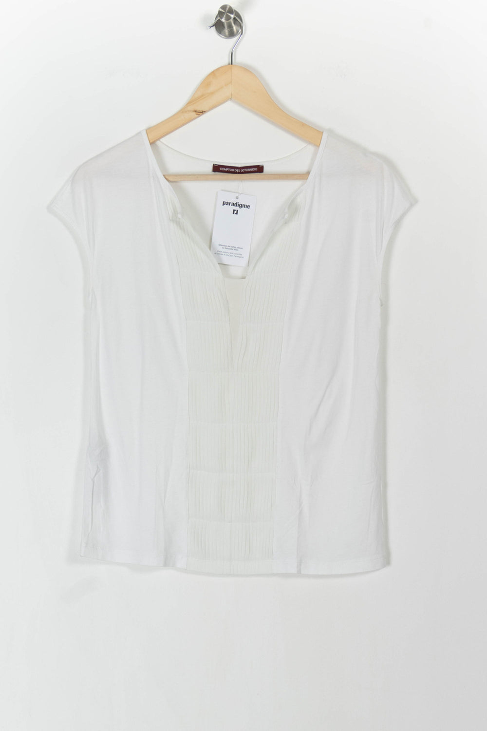 Blouse Blanche - Taille S/36 de la marque Comptoir des Cotonniers | PARAD106159 - Vendu par Paradigme - Image 2
