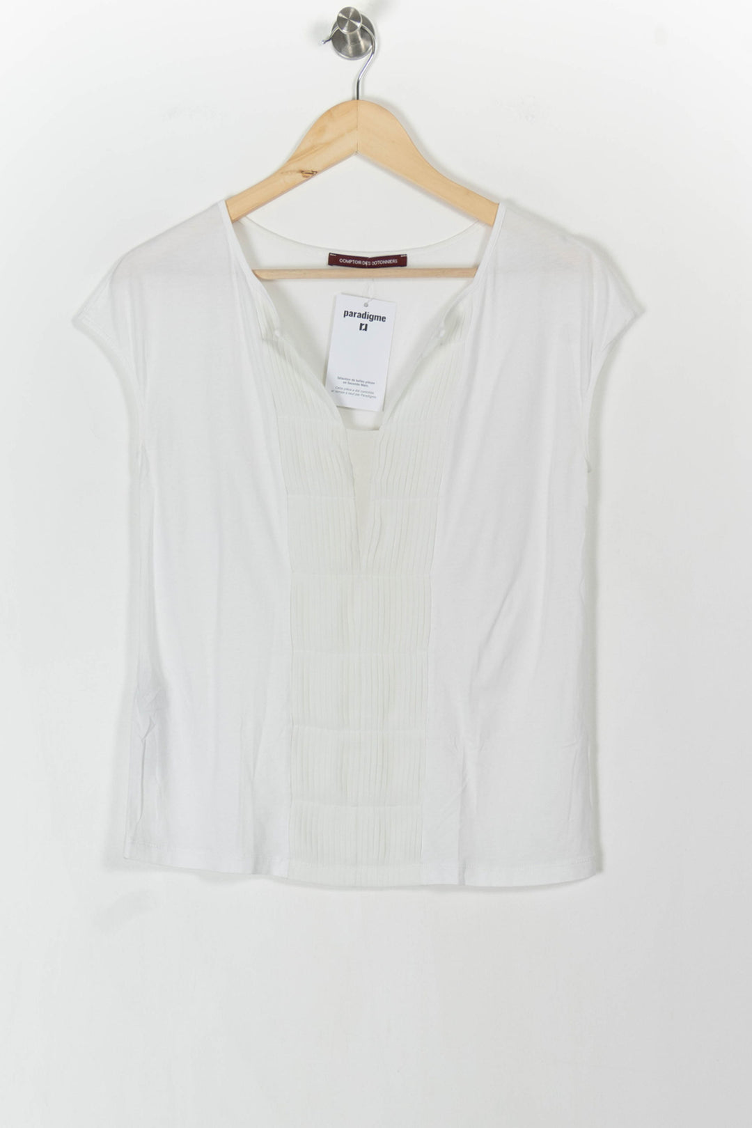 Blouse Blanche - Taille S/36 de la marque Comptoir des Cotonniers | PARAD106159 - Vendu par Paradigme - Image 2