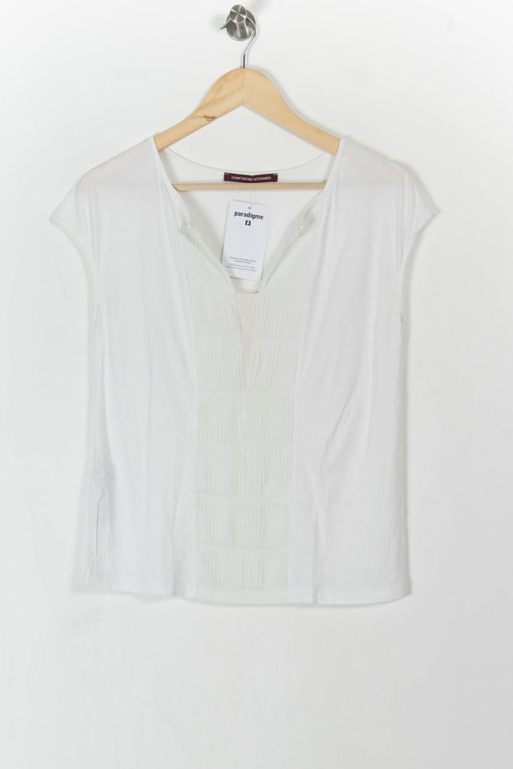 Blouse Blanche - Taille S/36 de la marque Comptoir des Cotonniers | PARAD106159 - Vendu par Paradigme - Image 2