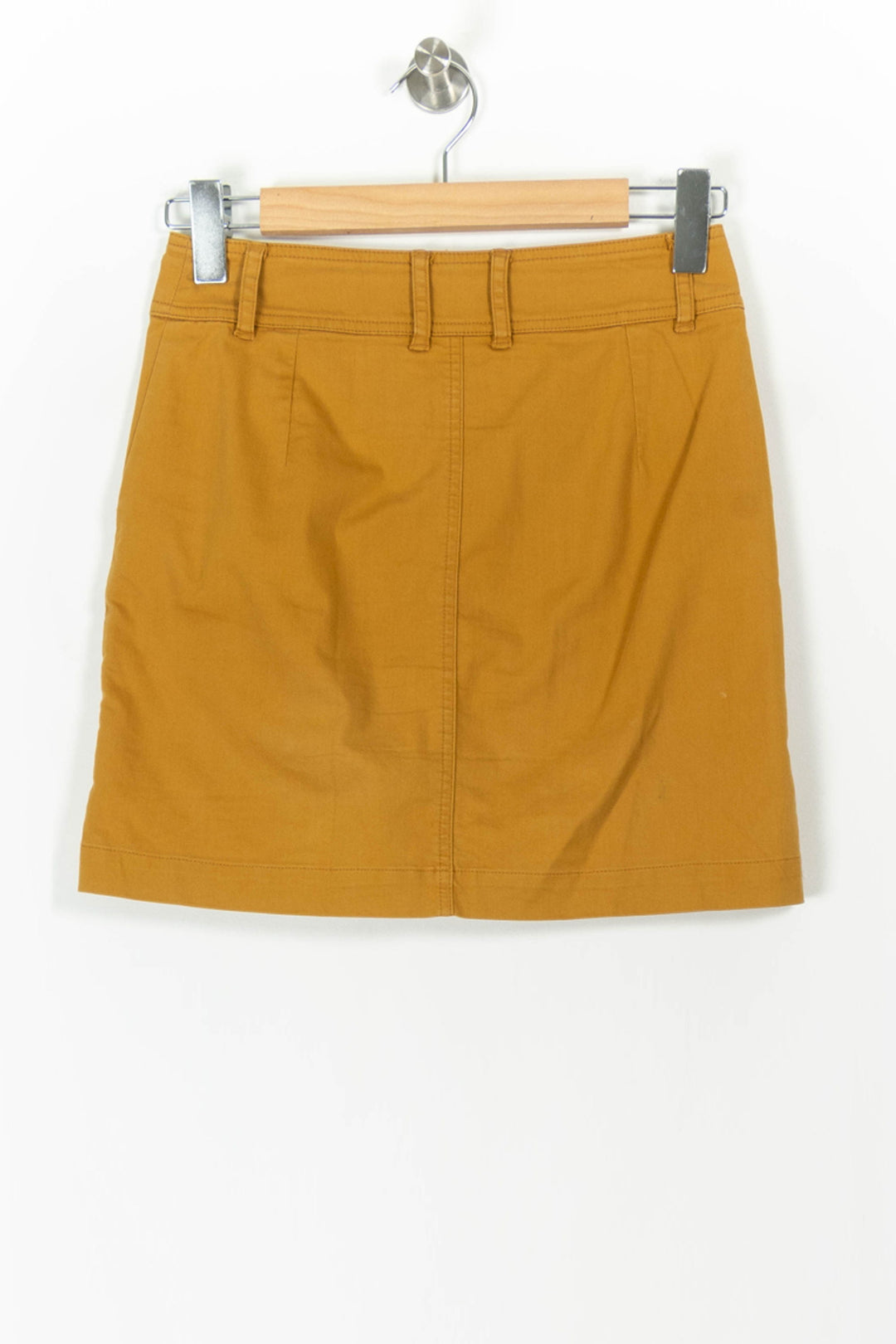 Jupe Courte Jaune - Taille S/36 de la marque Sessùn | PARAD106162 - Vendu par Paradigme - Image 4