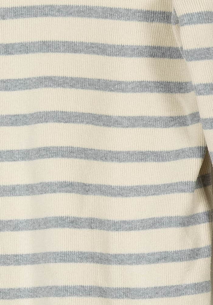 Marinière Beige et Grise - Taille S/36 de la marque Sessùn | PARAD106163 - Vendu par Paradigme - Image 3