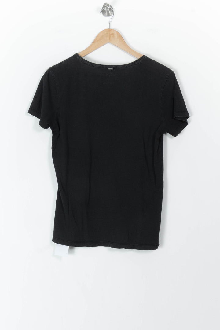 Tee-shirt Noir - Taille S/36 de la marque IKKS | PARAD106166 - Vendu par Paradigme - Image 4