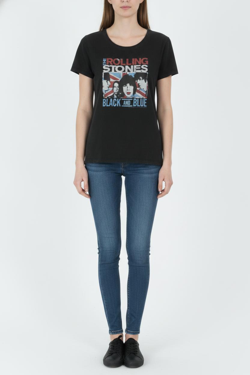 Tee-shirt Noir - Taille S/36 de la marque IKKS | PARAD106166 - Vendu par Paradigme - Image 1
