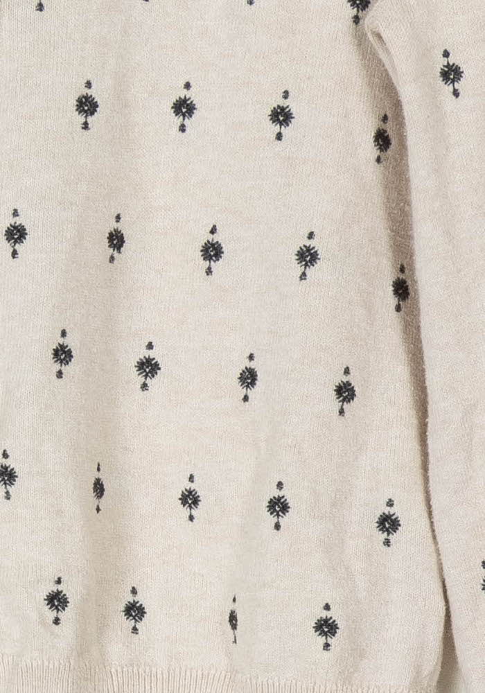 Cardigan Beige et Noir - Taille S/36 de la marque Sessùn | PARAD106170 - Vendu par Paradigme - Image 3