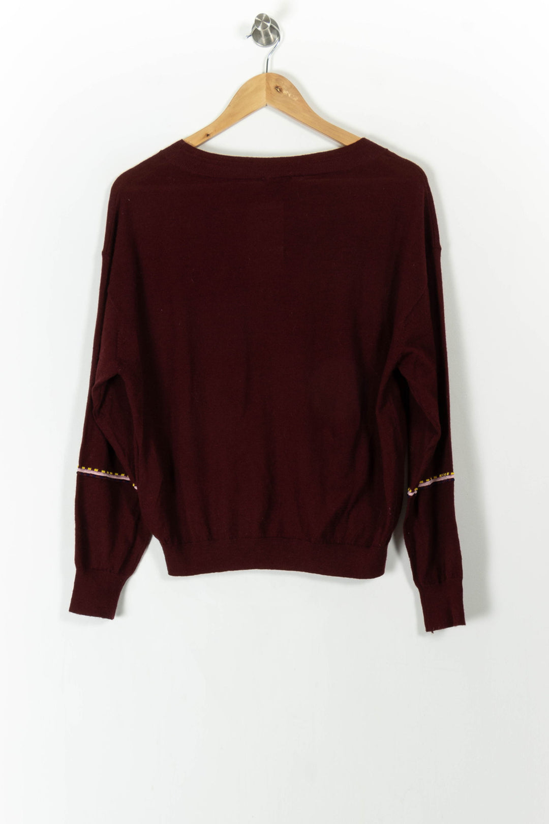 Pull Bordeaux - Taille S/36 de la marque Kookai | PARAD106176 - Vendu par Paradigme - Image 4