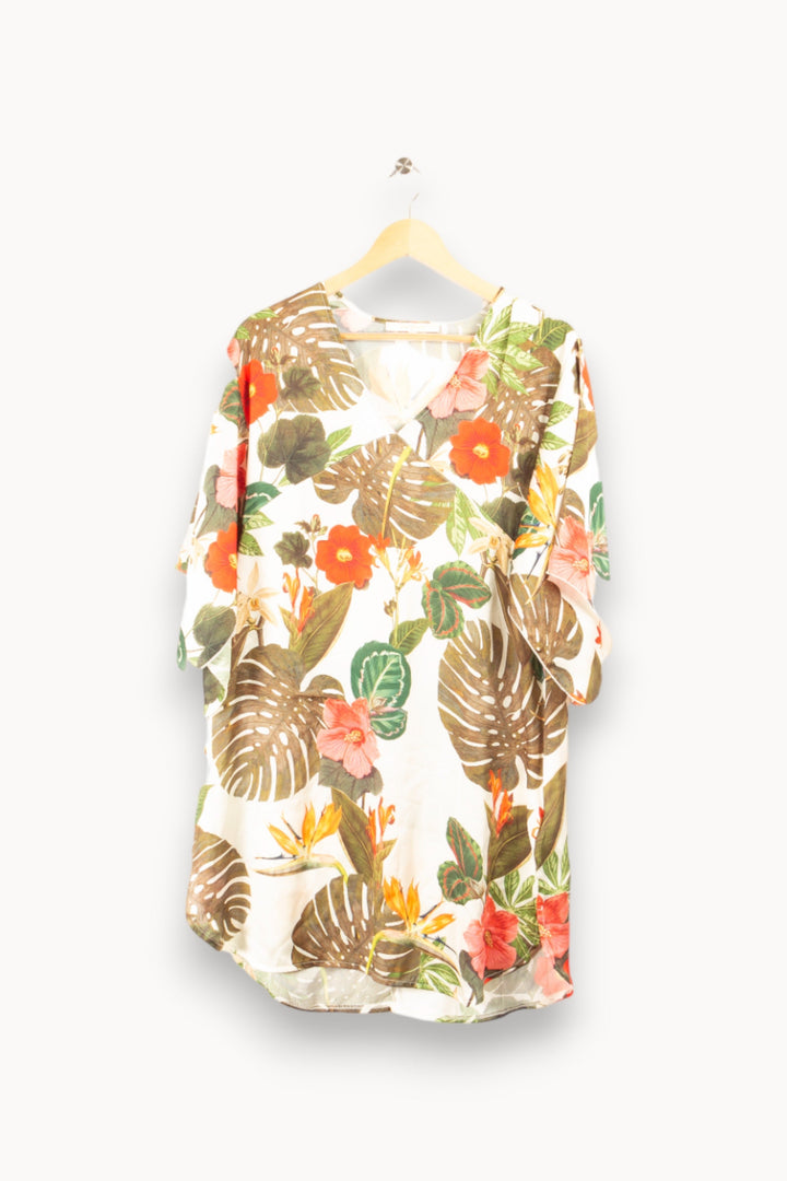 Robe tropicale - S/36