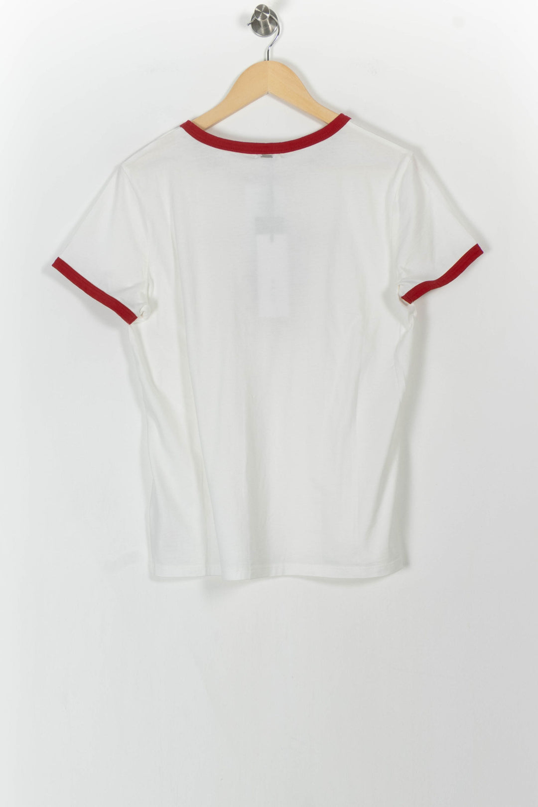 Tee-shirt Blanc et Rouge - Taille XL/42 de la marque IKKS | PARAD106185 - Vendu par Paradigme - Image 4