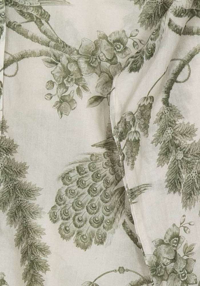 Chemise Blanche et Verte - Taille XS/34 de la marque Maison 123 | PARAD106191 - Vendu par Paradigme - Image 3