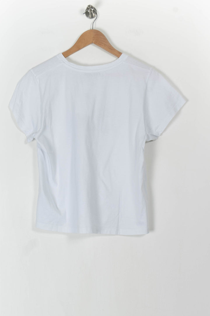 Tee-shirt Blanc - Taille XL/42 de la marque La Fée Maraboutée | PARAD106192 - Vendu par Paradigme - Image 4