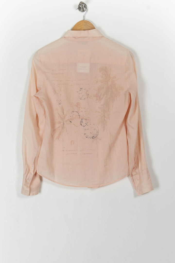 Chemise Rose - Taille M/38 de la marque IKKS | PARAD106194 - Vendu par Paradigme - Image 4