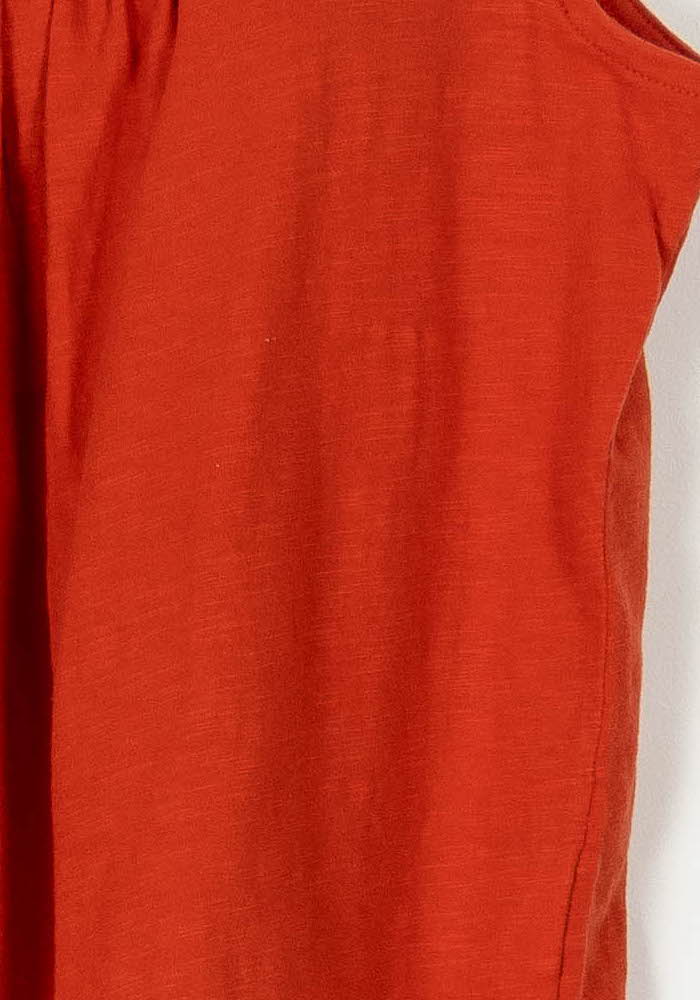 Débardeur Orange - Taille XS/34 de la marque Maison 123 | PARAD106198 - Vendu par Paradigme - Image 3
