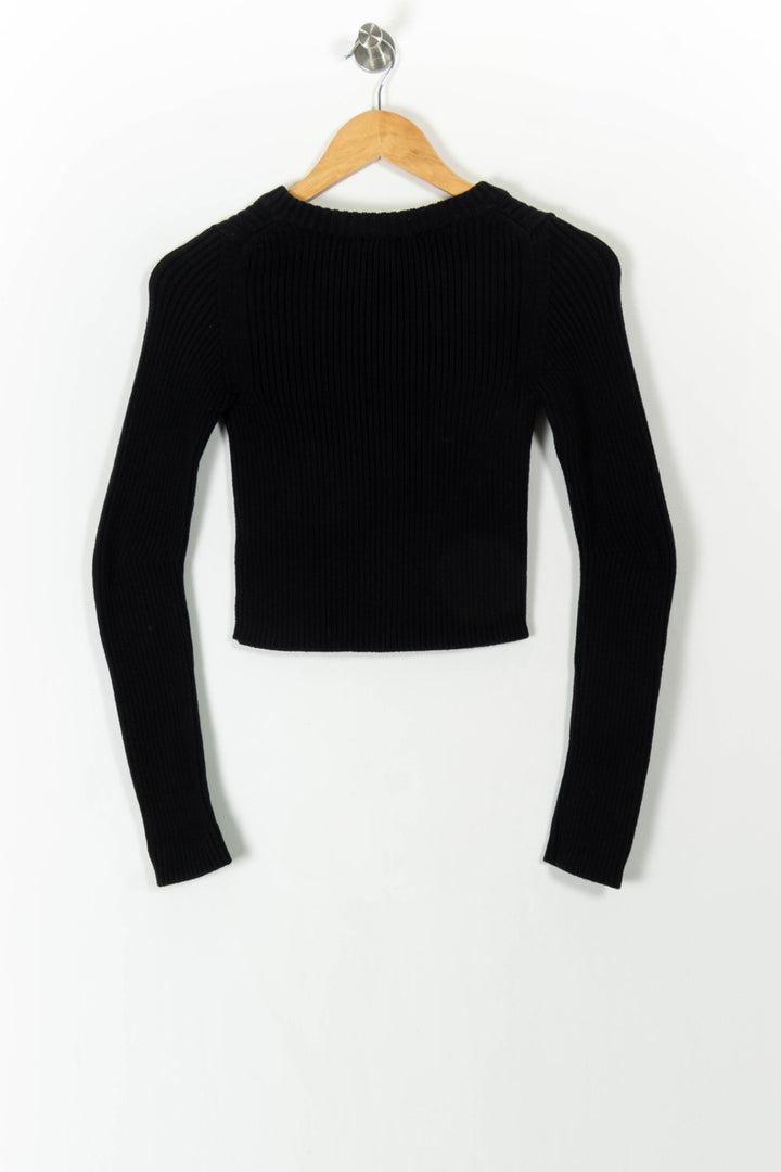 Pull Col V Bleu - Taille S/36 de la marque Joseph | PARAD106200 - Vendu par Paradigme - Image 4