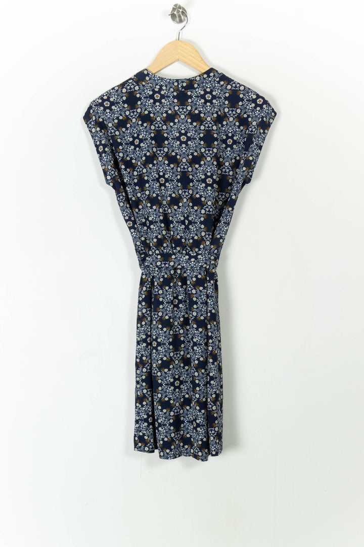 Robe Portefeuille Bleu et Blanc - Taille S/36 de la marque Kookai | PARAD106206 - Vendu par Paradigme - Image 4