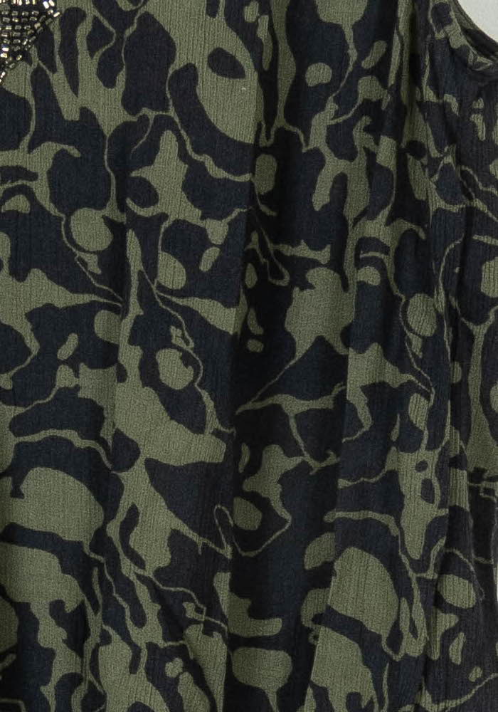 Débardeur Vert et Noir - Taille M/38 de la marque Bellerose | PARAD106208 - Vendu par Paradigme - Image 3
