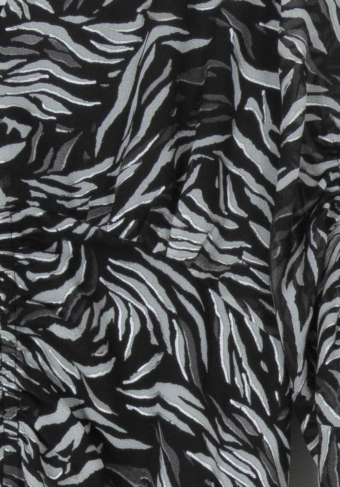 Robe Midi Noire et Blanche - Taille M/38 de la marque The Kooples | PARAD106209 - Vendu par Paradigme - Image 3