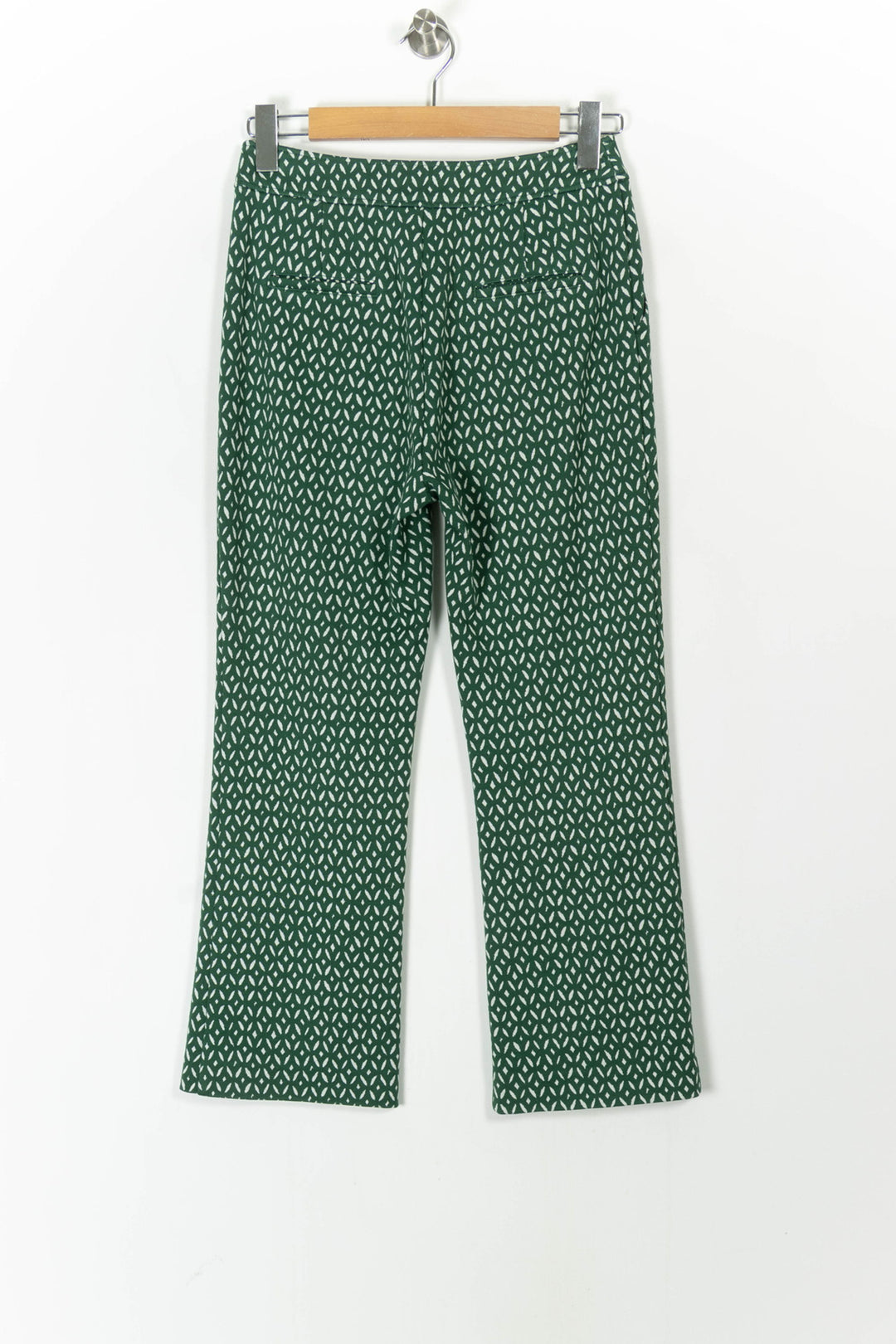 Pantalon Vert et Blanc - Taille S/36 de la marque Claudie Pierlot | PARAD106213 - Vendu par Paradigme - Image 4
