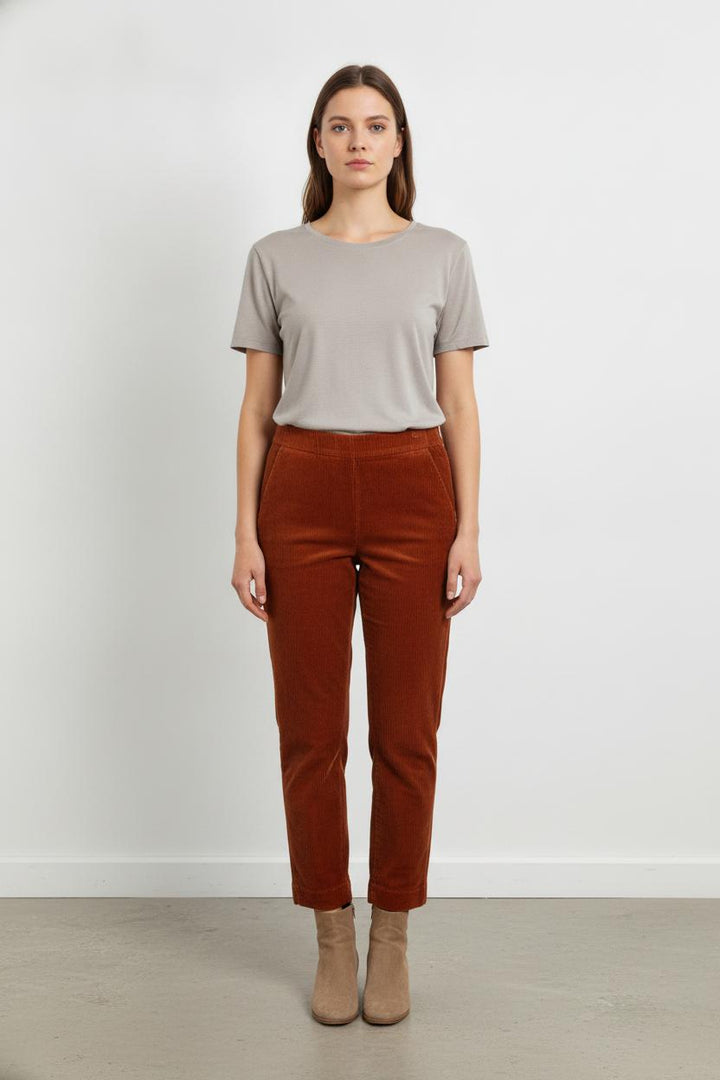 Pantalon Orange - Taille XS/34 de la marque La Fée Maraboutée | PARAD106217 - Vendu par Paradigme - Image 1
