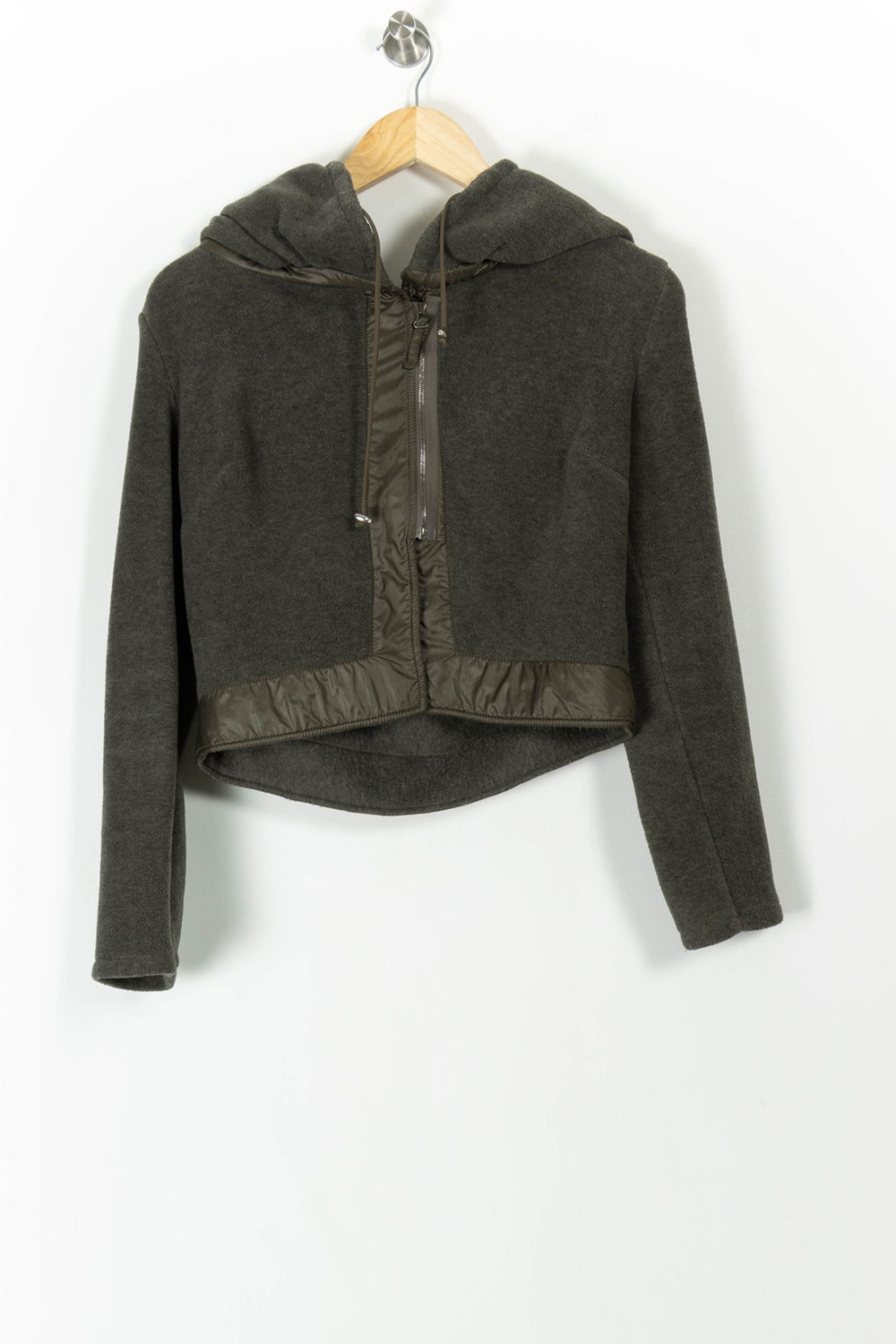 Veste À Capuche Verte - Taille S/36 de la marque Indies | PARAD106219 - Vendu par Paradigme - Image 2
