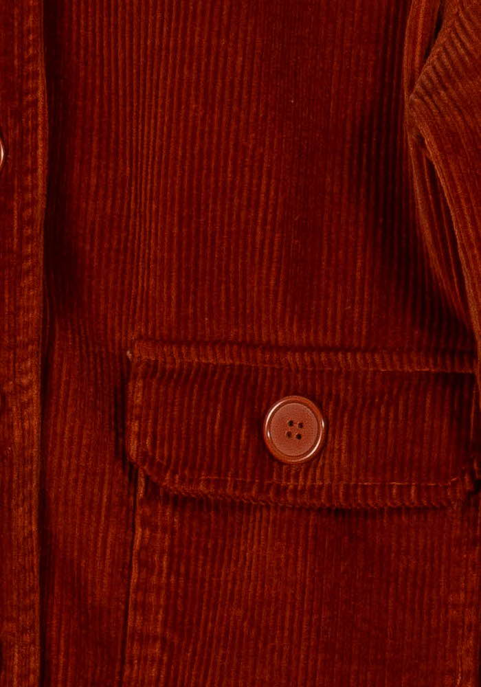 Veste Orange - Taille S/36 de la marque La Fée Maraboutée | PARAD106222 - Vendu par Paradigme - Image 3