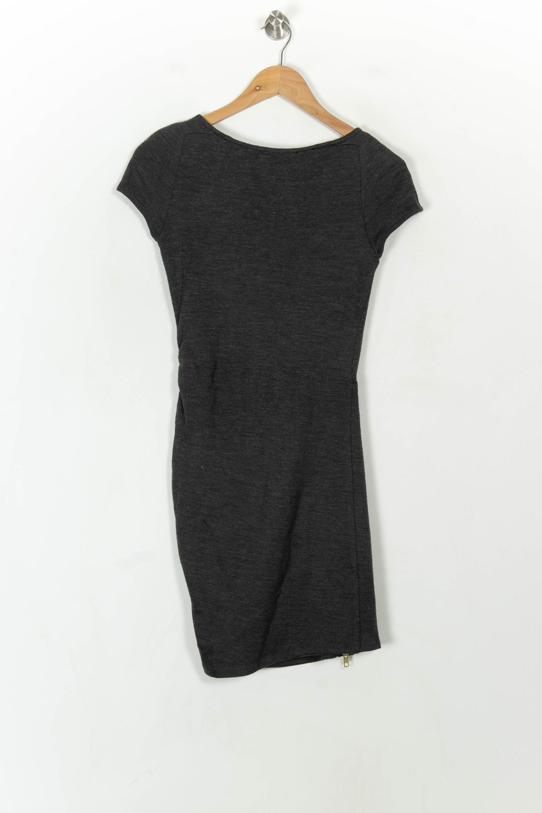 Robe Courte Grise - Taille S/36 de la marque Maje | PARAD106223 - Vendu par Paradigme - Image 5