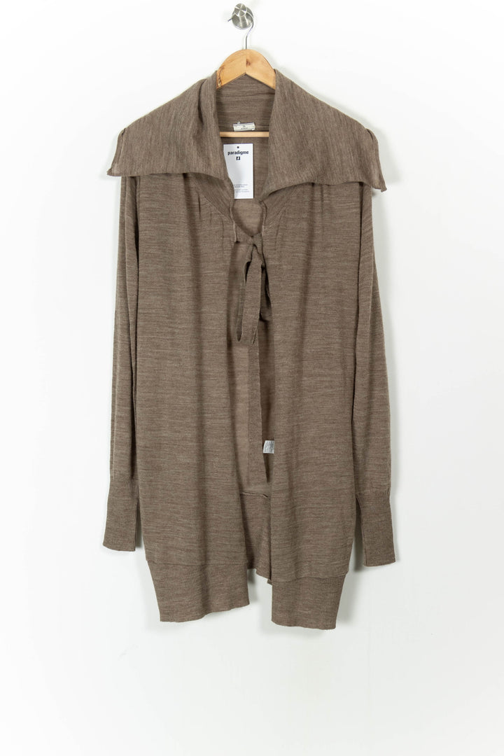 Cardigan Beige - Taille S/36 de la marque Indies | PARAD106225 - Vendu par Paradigme - Image 2