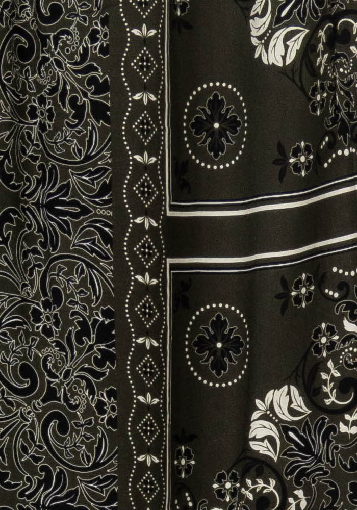 Pantalon Large Noir et Blanc - Taille S/36 de la marque La Fée Maraboutée | PARAD106226 - Vendu par Paradigme - Image 3