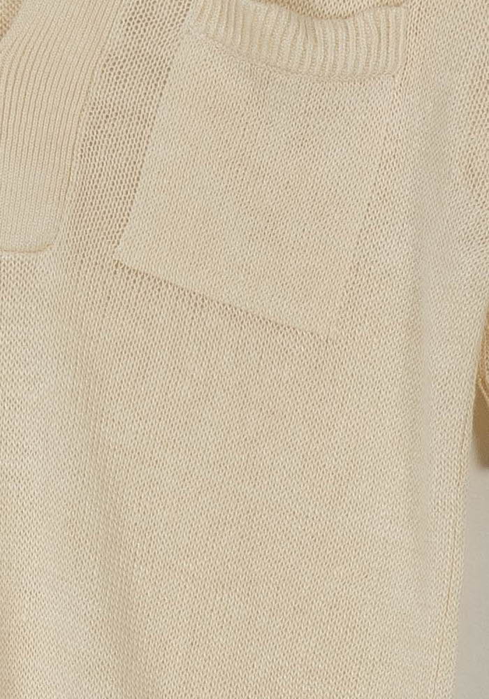 Polo Manches Courtes Beige - Taille S/36 de la marque Comptoir des Cotonniers | PARAD106228 - Vendu par Paradigme - Image 3