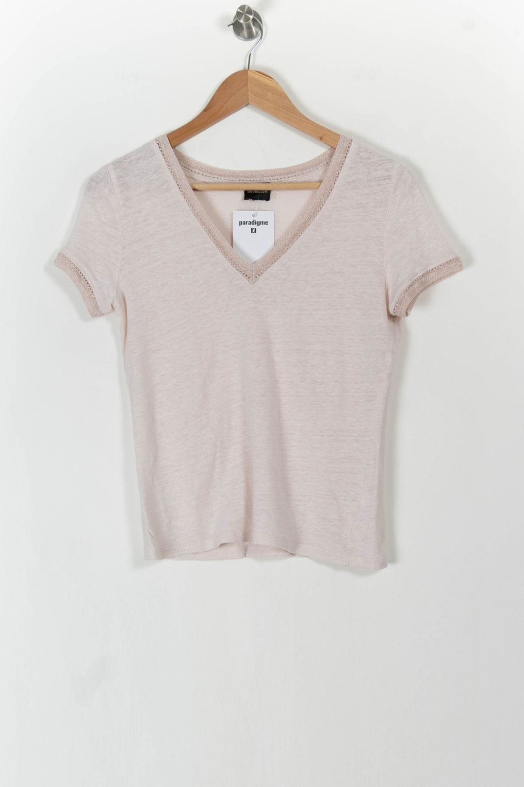 T-shirt Rose - Taille XS/34 de la marque Bérénice | PARAD106229 - Vendu par Paradigme - Image 2