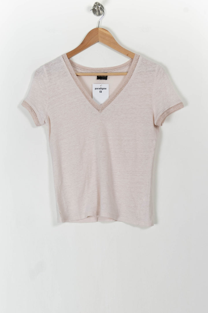 T-shirt Rose - Taille XS/34 de la marque Bérénice | PARAD106229 - Vendu par Paradigme - Image 2