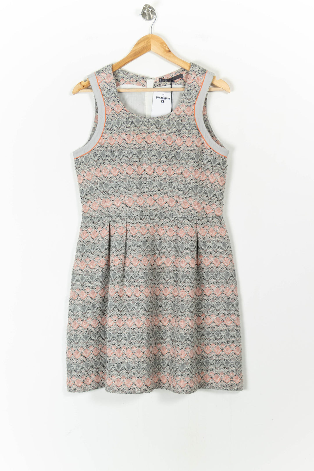 Robe Sans Manches Gris et Rose - Taille XL/42 de la marque Ekyog | PARAD106231 - Vendu par Paradigme - Image 2