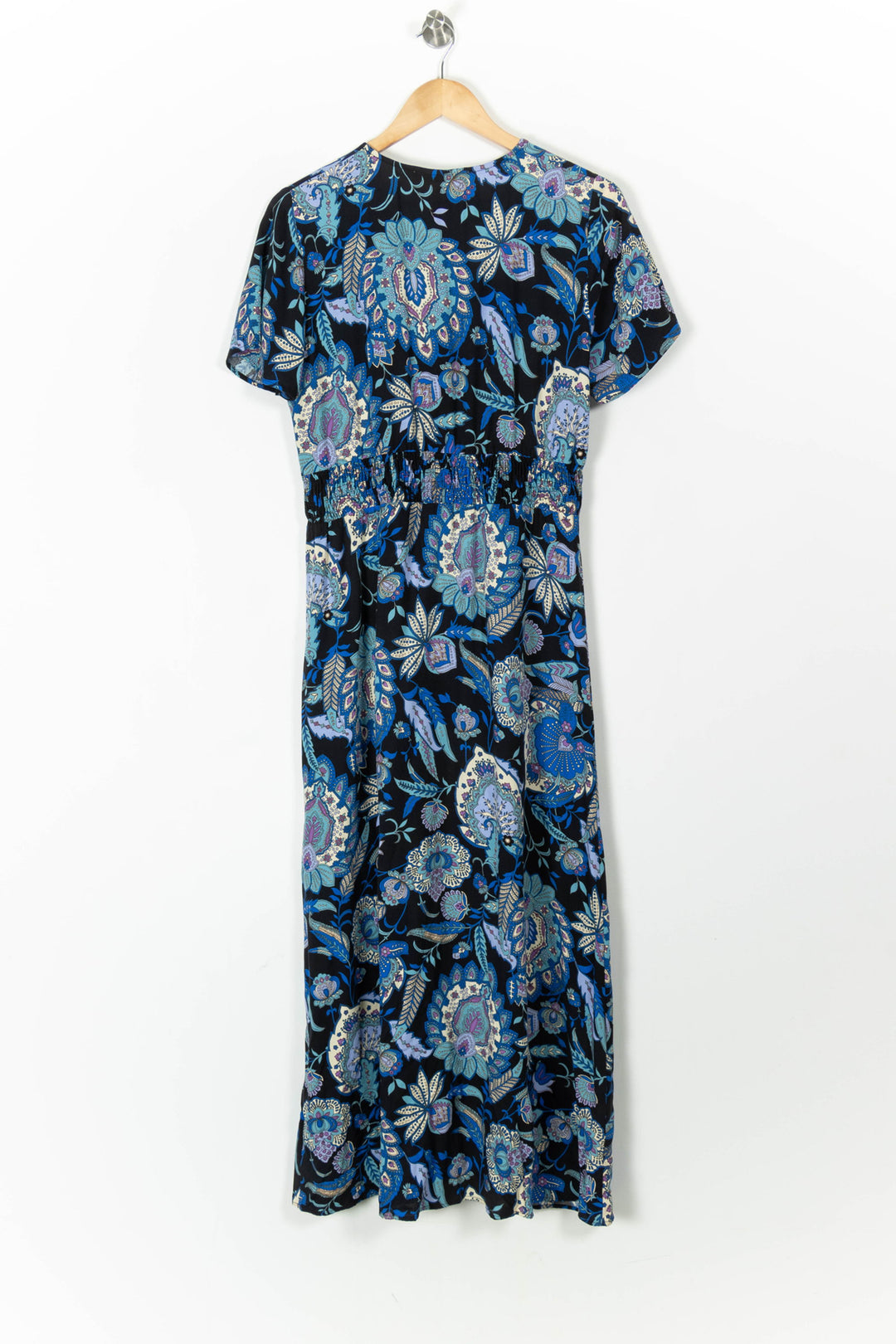 Robe Longue Bleu et Violet - Taille L/40 de la marque La Fée Maraboutée | PARAD106238 - Vendu par Paradigme - Image 4