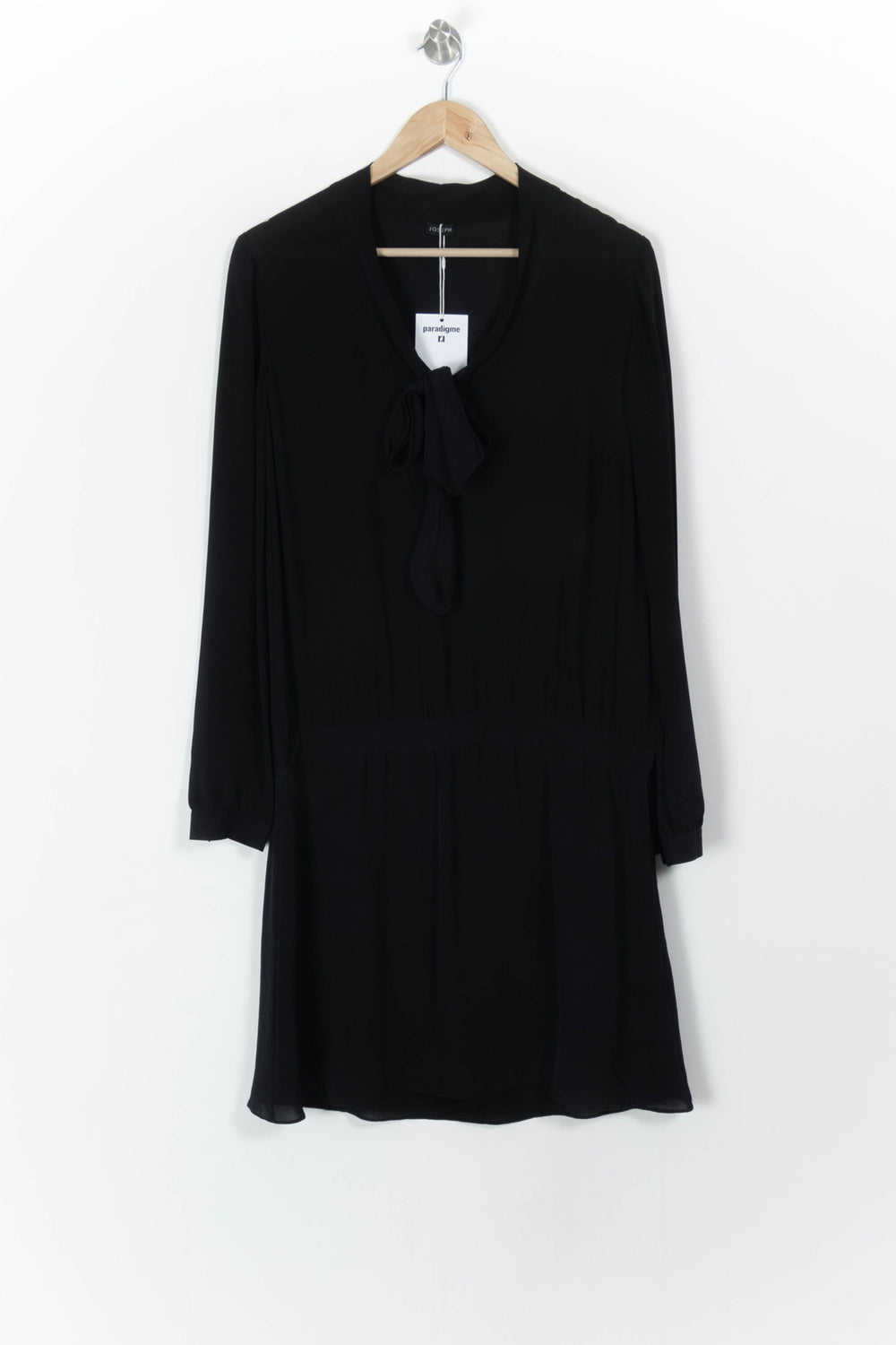 Robe Courte Noire - Taille L/40 de la marque Joseph | PARAD106243 - Vendu par Paradigme - Image 2