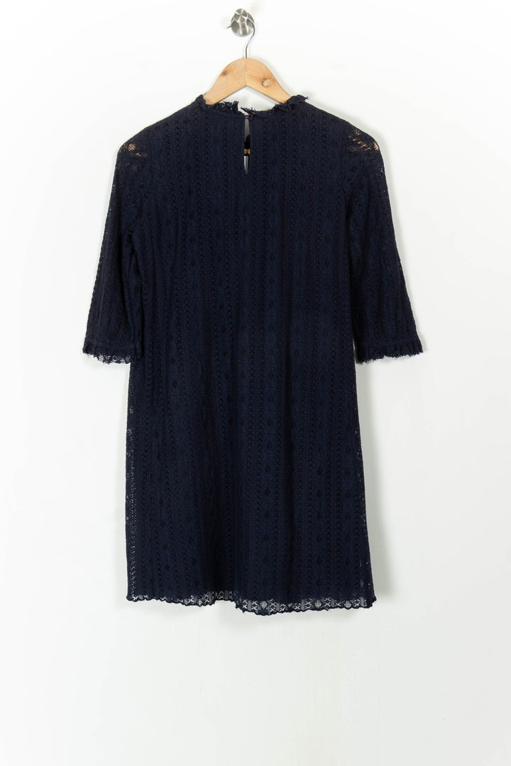 Robe Dentelle Bleue - Taille XS/34 de la marque Petite Mendigote | PARAD106244 - Vendu par Paradigme - Image 4
