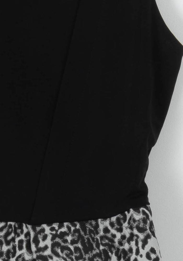 Robe Noire et Blanche - Taille S/36 de la marque Max Mara | PARAD106258 - Vendu par Paradigme - Image 3