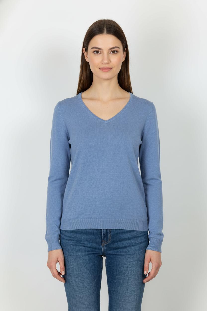 Pull Bleu - Taille L/40 de la marque Galeries Lafayette | PARAD106267 - Vendu par Paradigme - Image 1