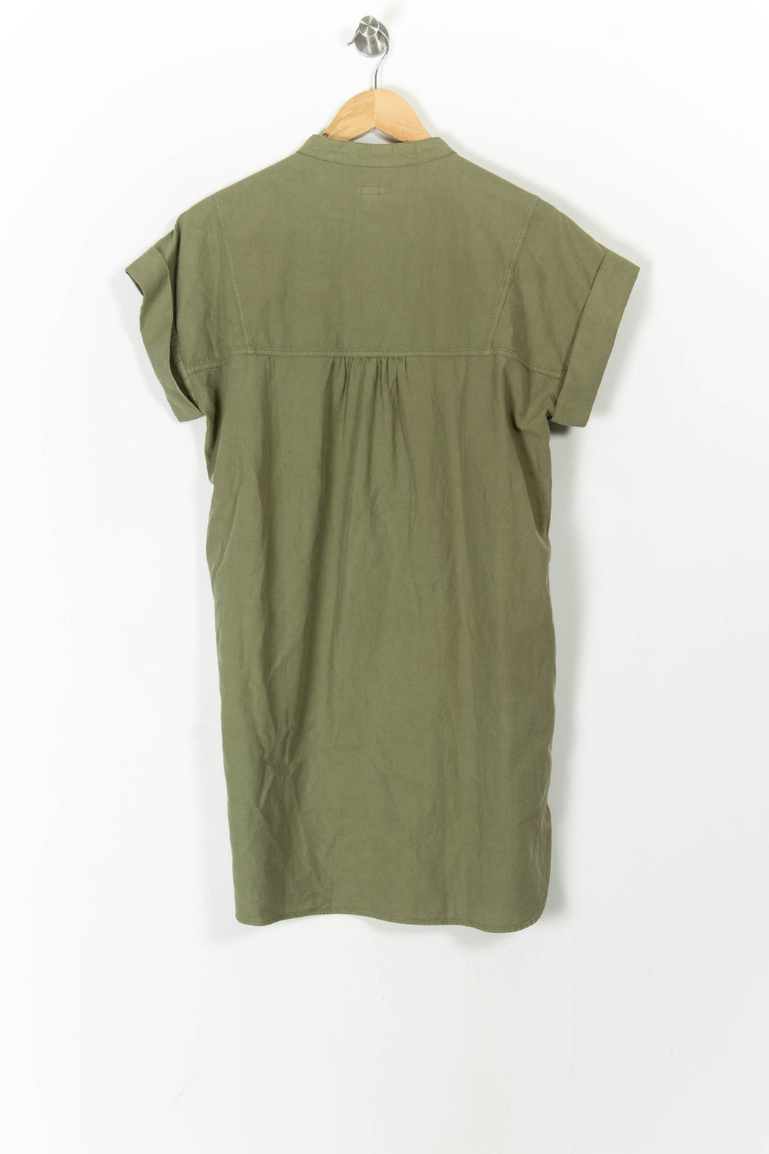 Robe Chemise Verte - Taille S/36 de la marque Bellerose | PARAD106273 - Vendu par Paradigme - Image 4