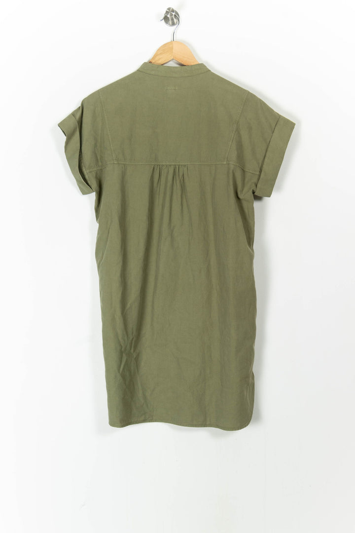 Robe Chemise Verte - Taille S/36 de la marque Bellerose | PARAD106273 - Vendu par Paradigme - Image 4