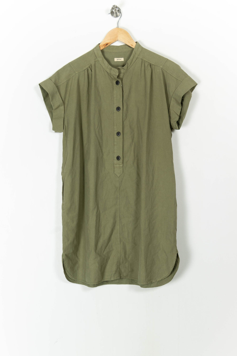 Robe Chemise Verte - Taille S/36 de la marque Bellerose | PARAD106273 - Vendu par Paradigme - Image 2