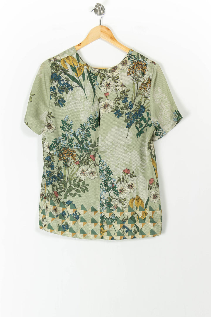 Blouse Verte - Taille M/38 de la marque La Fée Maraboutée | PARAD106275 - Vendu par Paradigme - Image 4