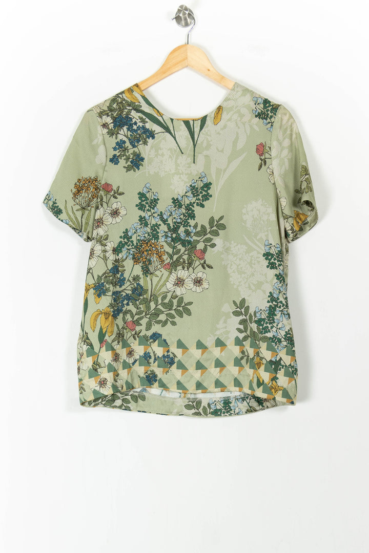 Blouse Verte - Taille M/38 de la marque La Fée Maraboutée | PARAD106275 - Vendu par Paradigme - Image 2