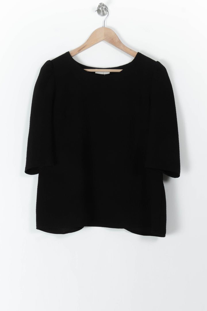 Blouse Noire - Taille L/40 de la marque ba&sh | PARAD106281 - Vendu par Paradigme - Image 2