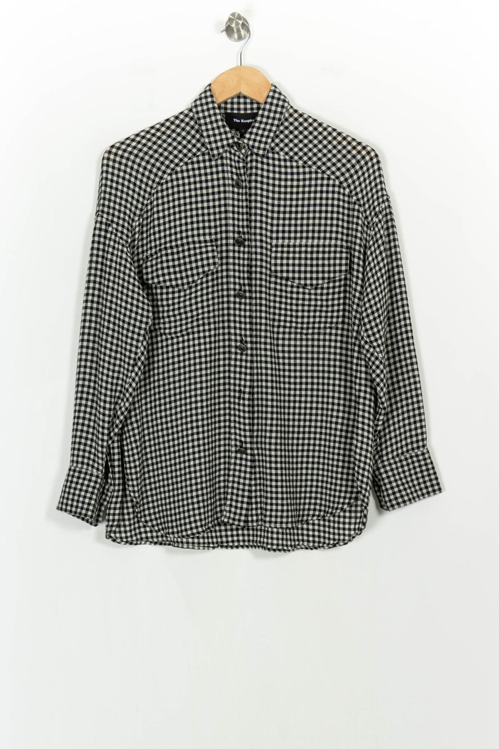 Chemise Noire et Blanche - Taille S/36 de la marque The Kooples | PARAD106284 - Vendu par Paradigme - Image 2