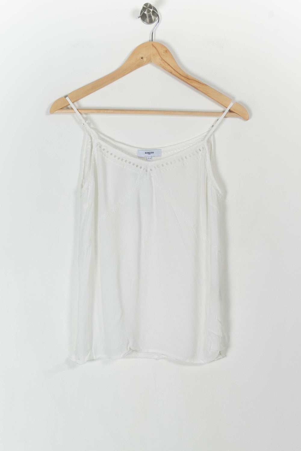 Débardeur Blanc - Taille S/36 de la marque Suncoo | PARAD106286 - Vendu par Paradigme - Image 2