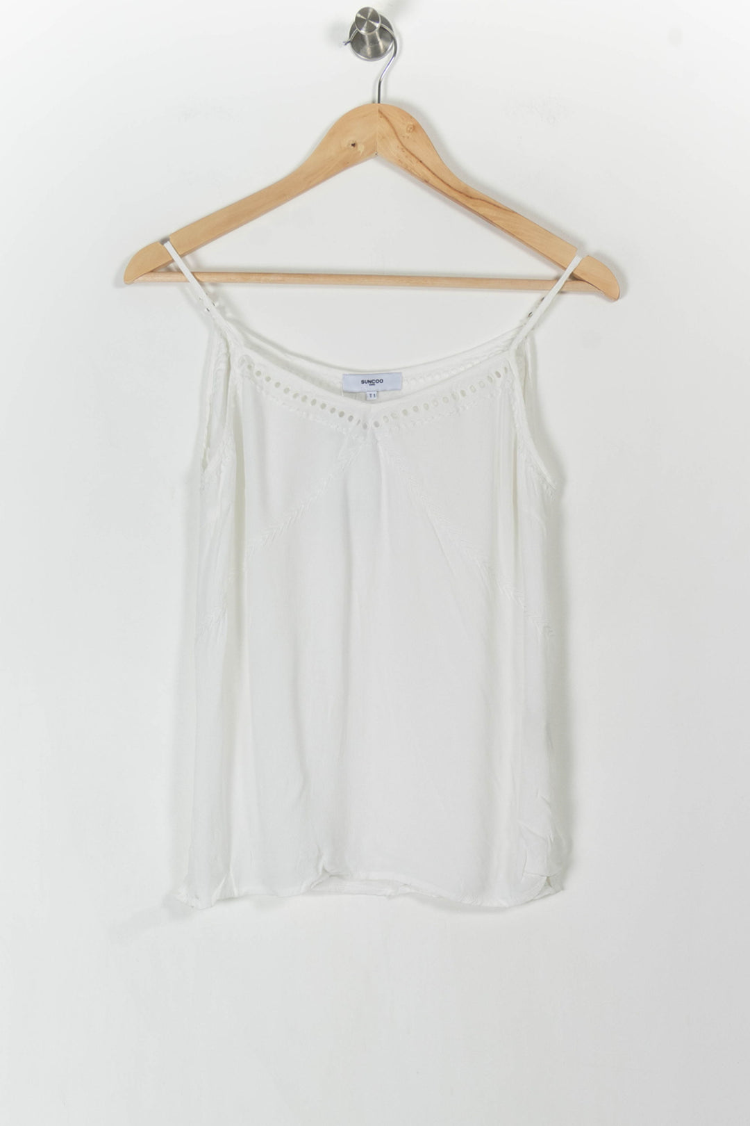 Débardeur Blanc - Taille S/36 de la marque Suncoo | PARAD106286 - Vendu par Paradigme - Image 2