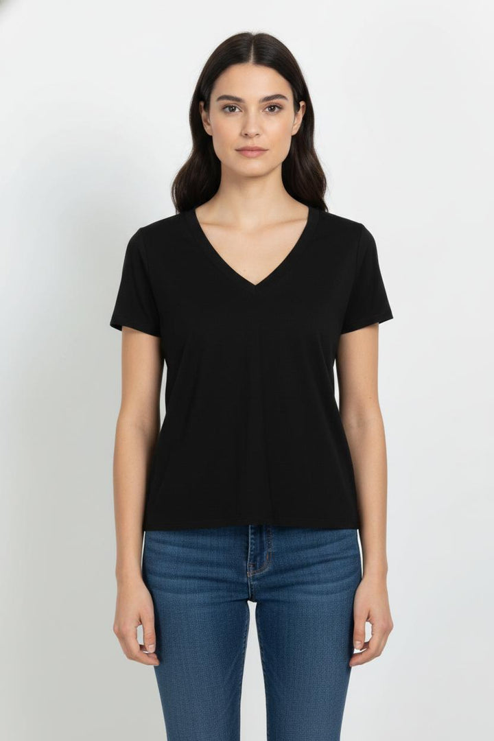 Tee-shirt Noir - Taille L/40 de la marque Comptoir des Cotonniers | PARAD106290 - Vendu par Paradigme - Image 1