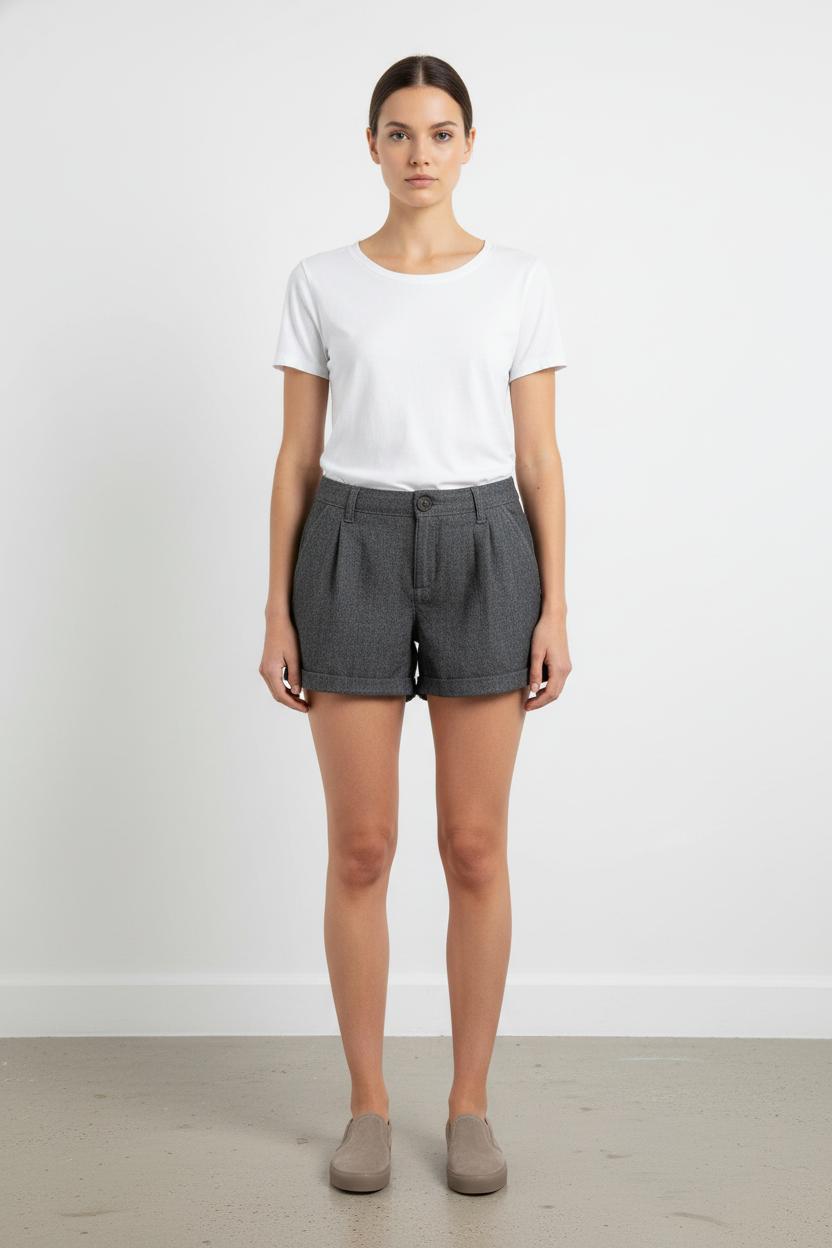 Short Gris - Taille T.U. de la marque IKKS | PARAD106291 - Vendu par Paradigme - Image 1